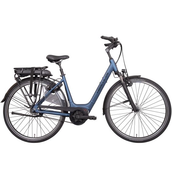 Hercules Elektrische stadsfiets Montfoort F7 Belt Uni 55 cm Mat Blauw 400 Wh Hercules Elektrische stadsfiets Montfoort F7 Belt Uni 55 cm Mat Blauw 400 Wh