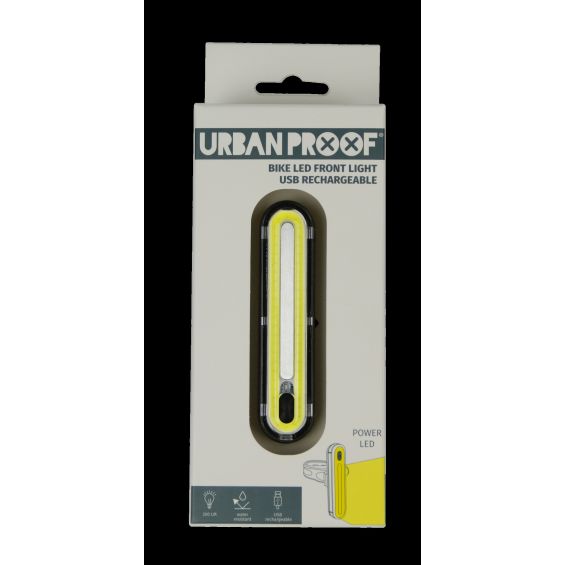 Urban Proof krachtige LED fiets voorlicht-USB oplaadbaar