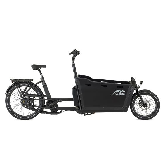 Cangoo Buzz elektrische bakfiets zwart Cangoo Buzz elektrische bakfiets zwart