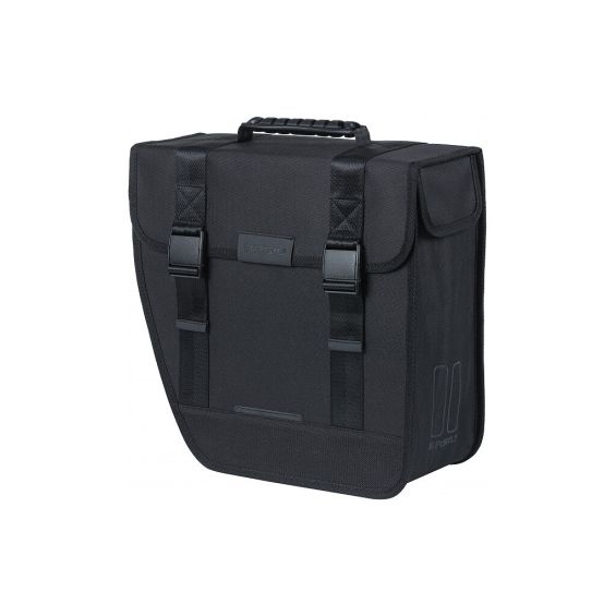 Basil fietstas tour single left 14 liter Zwart