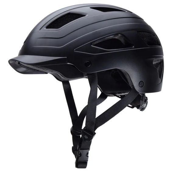 AGU Fietshelm Cit-E Iv Led Zwart L/XL