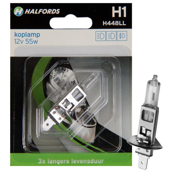 Halfords Autolamp H1 Long Life Halfords Autolamp H1 Long Life