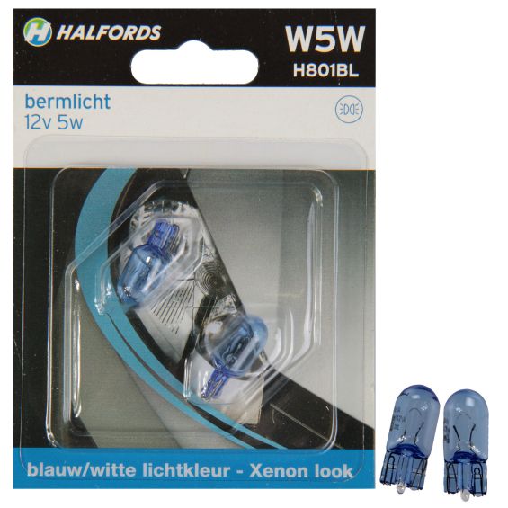 Halfords Autolampen W5W bermlicht