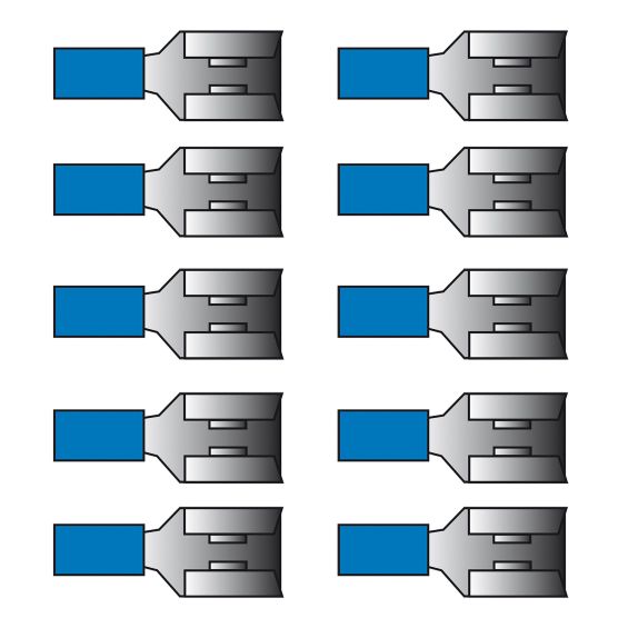 Carpoint Kabelverbinder blauw 544 Carpoint Kabelverbinder blauw 544