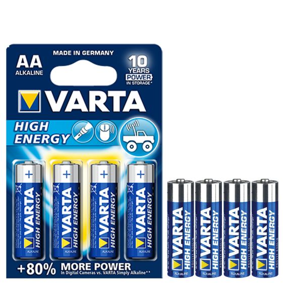 Varta Batterijen High Energy AA Varta Batterijen High Energy AA