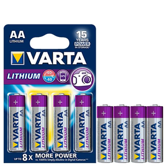Varta Batterijen Professional Lithium AA
