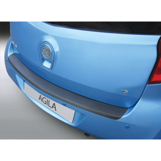 ABS Achterbumper beschermlijst passend voor Opel Agila 2008-2015 Zwart ABS Achterbumper beschermlijst passend voor Opel Agila 2008-2015 Zwart