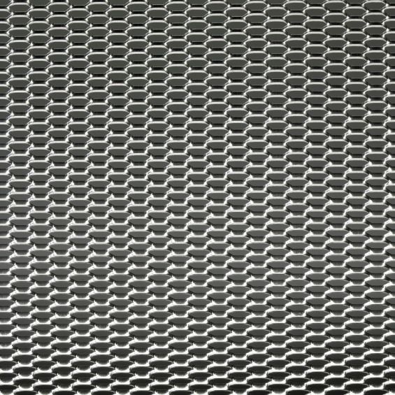 Racegaas aluminium honingraat 12x6mm 125x25cm