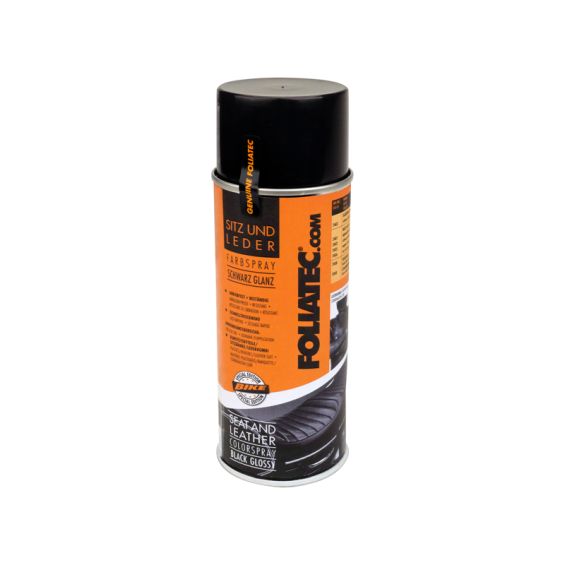 Foliatec Seat & Leather Color Spray glanzend zwart 1x400ml Foliatec Seat & Leather Color Spray glanzend zwart 1x400ml