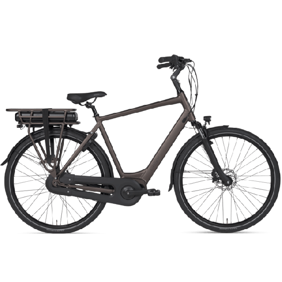 BSP Brazz Elektrische fiets Heren 56 cm Bruin 450Wh BSP Brazz Elektrische fiets Heren 56 cm Bruin 450Wh