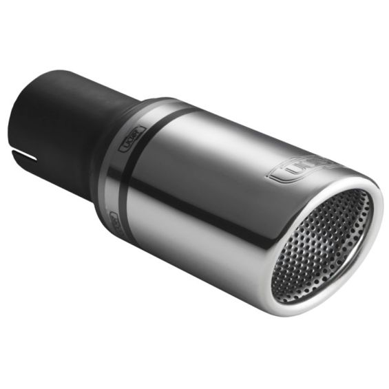 Ulter Sport Uitlaatsierstuk Rond Ø100mm RS Lengte 120mm Montage ->50mm RVS