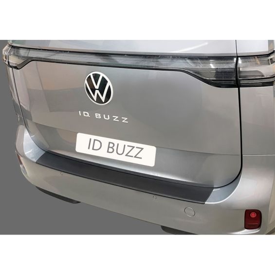 ABS Achterbumper beschermlijst passend voor Volkswagen ID.Buzz 2022- (Achterklep & Achterdeuren) Zwart ABS Achterbumper beschermlijst passend voor Volkswagen ID.Buzz 2022- (Achterklep & Achterdeuren) Zwart
