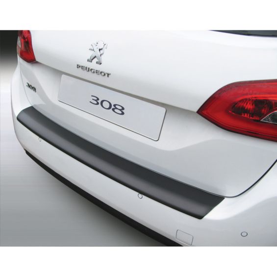 ABS Achterbumper beschermlijst passend voor Peugeot 308 SW 5/2014- Zwart ABS Achterbumper beschermlijst passend voor Peugeot 308 SW 5/2014- Zwart