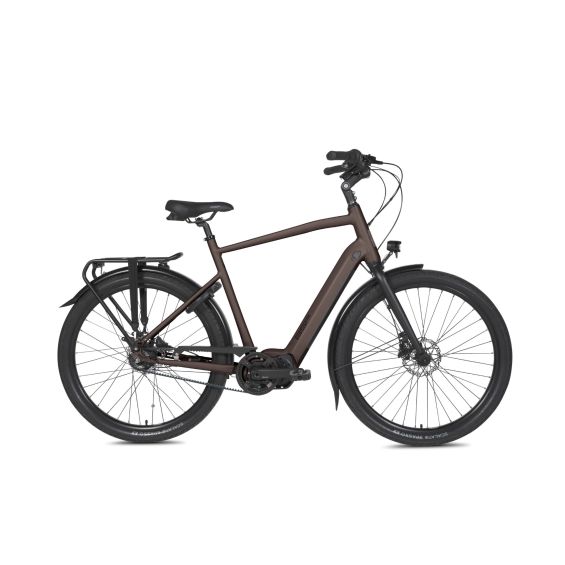 BSP Musa S Elektrische fiets Heren Bruin 504Wh