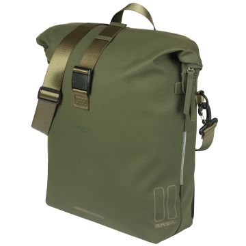 BASIL Fietsschoudertas SoHo MIK Studs 17 liter 19 x 38 x 38 cm groen