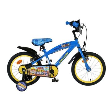 Rubble & Crew Kinderfiets Jongens 16 inch Blauw Twee handremmen 2025
