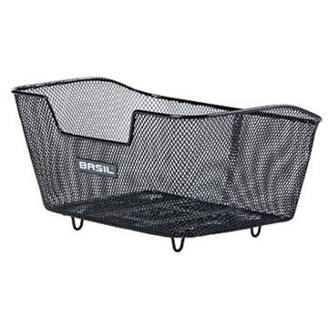 BASIL Fietsmand Base M met WSLsysteem 30 x 42 x 21 cm zwart