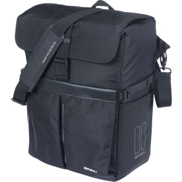 BASIL Fietsschoudertas Move MIK 15 liter 14 x 24 x 34 cm Zwart