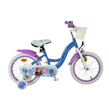 Disney Frozen 2 Kinderfiets Meisjes 16 inch Blauw/Paars 2025