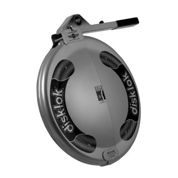 Disklok Stuurwielslot 'Gold Edition' - Maat Medium - 39-44cm - Zilver - SCM-klasse MP-03