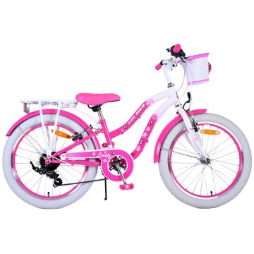 Volare Kinderfiets Lovely 20 inch Roze 6 versnellingen