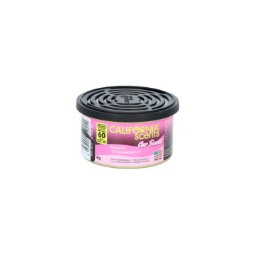 California Scents Luchtverfrisser Shasta Strawberry op kaart