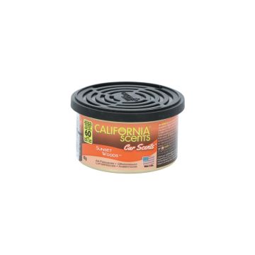 California Scents Luchtverfrisser Sunset Woods op kaart
