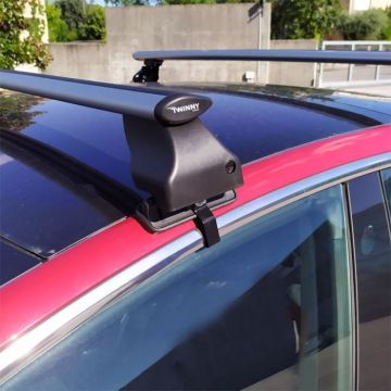 Twinny Load Dakdrager Aluminium FlyBar Tesla 3