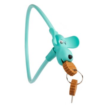 Pexkids Siliconen fietsslot Flappie de waakhond groen