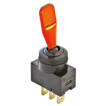 Carpoint Schakelaar On/Off 12V 20A oranje