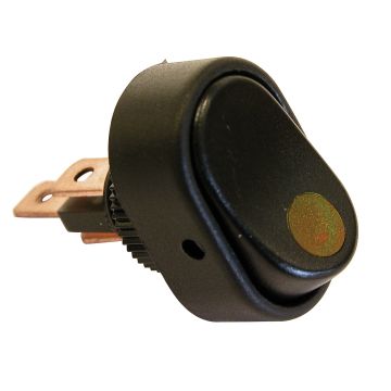 Carpoint Schakelaar gele LED 12V 30A