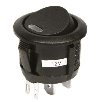 Carpoint Schakelaar On/Off rode LED 12V 20A