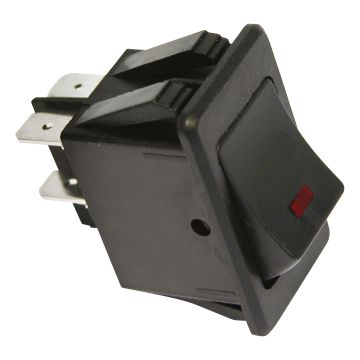 Carpoint Schakelaar rood LED 12V 35A