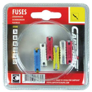 Carpoint Steenzekering Assorti 6 stuks