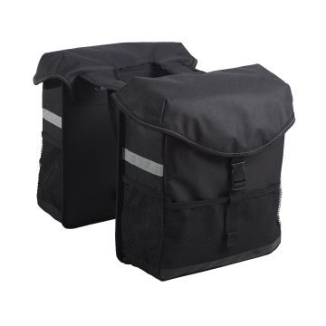 Willex dubbele bagagetas 19 liter Zwart