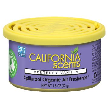 California Scents Luchtverfrisser Monterey Vanilla