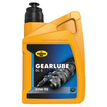 Kroon-oil motorolie gearlube GL-5 80W-90 1 liter