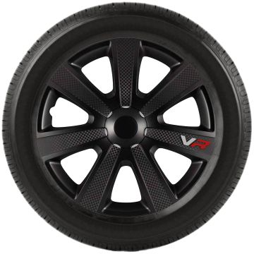 Gorecki Wieldoppenset Vr Carbon Black 13"