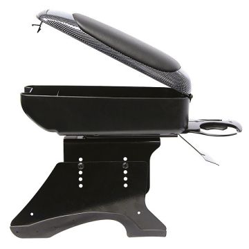 Carpoint Armsteun carbon/zwart