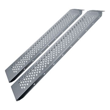 Carpoint Oprijplaten 2x 150cm staal