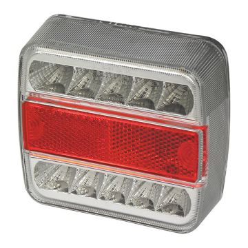 Carpoint Achterlicht 5 functies 10 LED 100x10x37mm