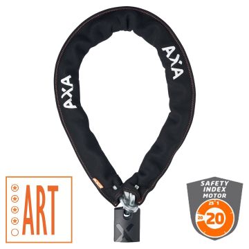 Axa Kettingslot Newton Promoto 4, 130cm ø10,5mm zwart