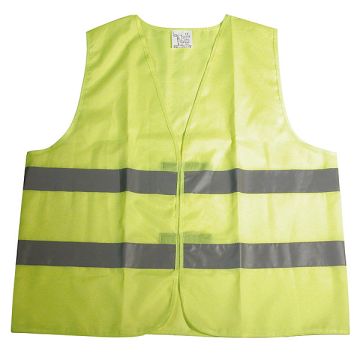 Dresco Veiligheidsvest Junior reflectie geel