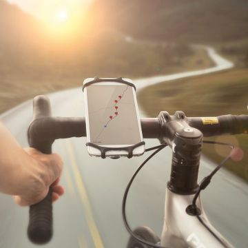 Bone Fiets Telefoonhouder Bike Tie X Zwart