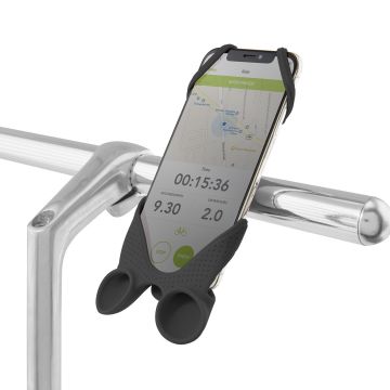 Bone Fiets Telefoonhouder Bike Tie Speaker Zwart