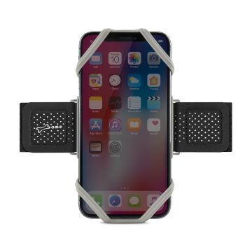 Bone Telefoonhouder Arm Polsband Run Tie Grey (S)