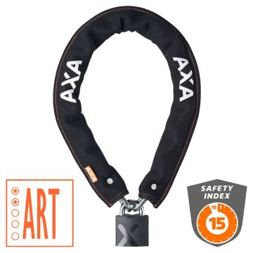 Axa Kettingslot Newton Promoto 2, 100cm 9mm zwart