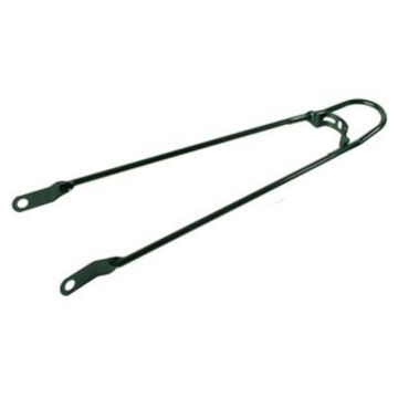 Simson Spatbordstang Achter + Bumper Mat Zwart