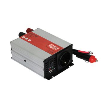 Carpoint Omvormer 12V>230V 150W sigarettenaansteker Frans/Belgisch stopcontact
