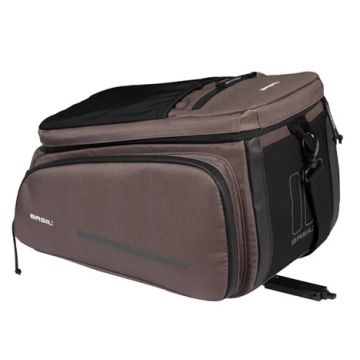 BASIL Bagagedragertas Move MIK 26 liter 24 x 33 x 18 cm bruin